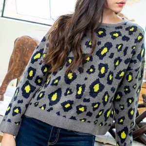 THML | Sweaters | Thml Leopard Print 